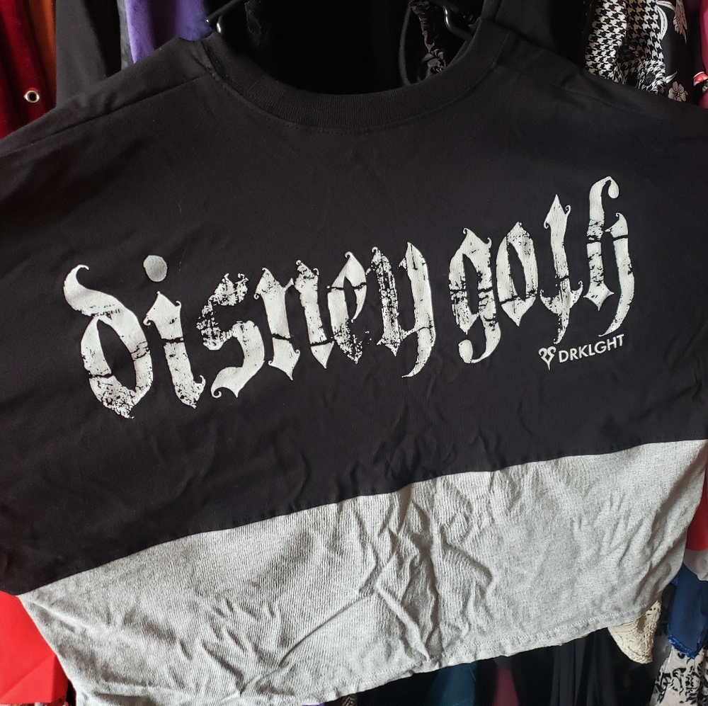Disney Goth CROP SPIRIT JERSEY